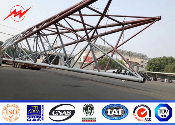 ارتباطات مخابراتی فولاد مونو پلیک Telecom سه برج لنز با 86 گالوانیزه استاندارد