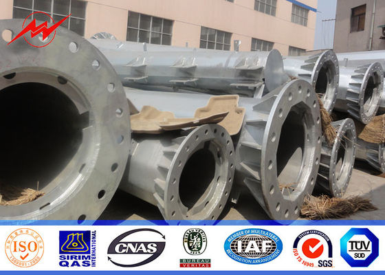 قدرت 9M 440DAN Dan هشت ضلعی برق قدرت، قطب توزیع برق داغ گالوانیزه