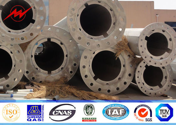 قدرت 9M 440DAN Dan هشت ضلعی برق قدرت، قطب توزیع برق داغ گالوانیزه