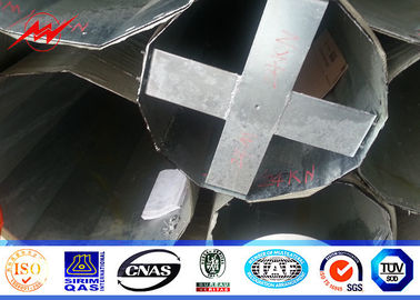 قطب قدرت فولادی 8 متری 5kn 6.5kn، حالت فلنج داخلی قطب انتقال ابزار