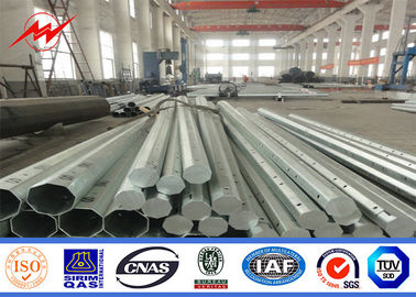قطب اتصالات متری مخروطی 13m 1000Dan قطب برق فولادی