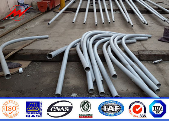 هشت ضلعی پانل خیابان نور خیابانی در فضای باز 5 متری تا 15 متری با 60 میلیمتر بازوی دو طرفه منحنی