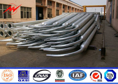 قطب های نوری Street Street Galvanized Q235 Single Arm با بازوی مخروطی 3M طول