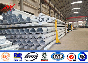 Q235 3m-30m فولاد گالوانیزه ستون های نورپردازی خیابانی ستون های نورپردازی خیابانی تزئینی