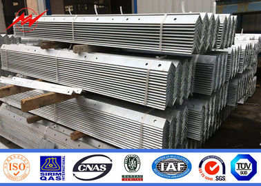 Astm A123 گالوانیزه داغ 17 متری پایه برق فولادی