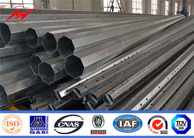 قطب برق الکتریکی فولادی هشت ضلعی 11.9 متر