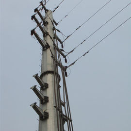 قطب های توزیع برق قطب های برق چند منظوره 50FT چند قطبی برای 132KV