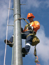 قطب برق گالوانیزه 133kv 40ft با ISO
