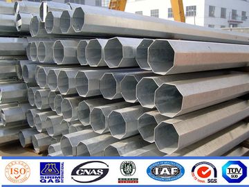 قطب فولادی 9 متری 4kn برای پروژه خط انتقال برق هوایی