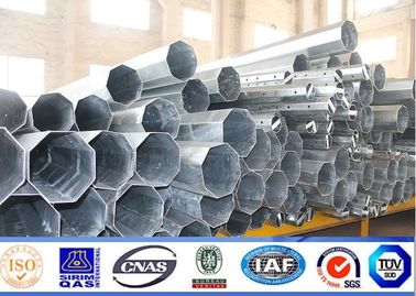 قطب خدمات برقی 12M 33KV با گود گالوانیزه گرم برای انتقال نیرو
