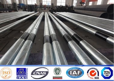 قطب برق فولادی برق هشت ضلعی 69KV برای پروژه خط انتقال ولتاژ بالا