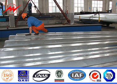 قطب استیل گالوانیزه 45FT 3mm ، قطبهای برق فیلیپین استاندارد NEA استاندارد