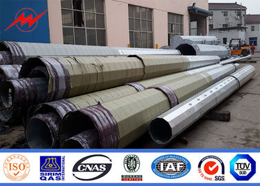 12m 800 Dan 1600 Dan دفن مستقیم داغ غوطه وری گالوانیزه قطب یکپارچه طولانی عمر