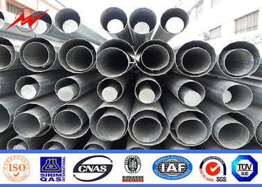 Hot Dip Galvanized 60 Ft طول 70 Ft 90 Ft 90 قطب قدرت فلزی درجه 65 ASTM A572