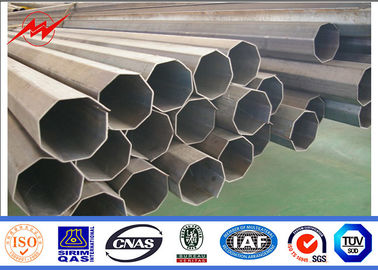 Hot Dip Galvanized 60 Ft طول 70 Ft 90 Ft 90 قطب قدرت فلزی درجه 65 ASTM A572