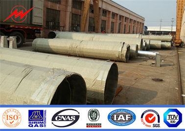 قطب انتقال قدرت قطب فولادی به ضخامت 4.5FT Q345 با قطر Bitumn
