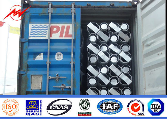 ولتاژ پایین 33kv قطب های انتقال قدرت، قطب های فلزی گالوانیزه ضد زنگ