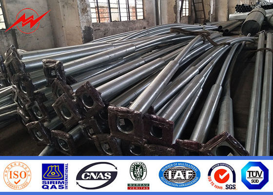 تصویب  ISO 5-20m قطب های خم خیابان ، خمیده در رنگ استاندارد