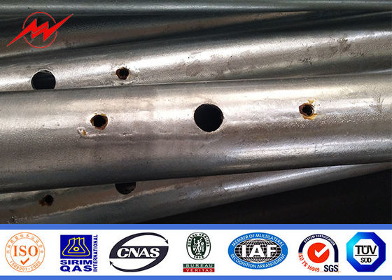 تصویب  ISO 5-20m قطب های خم خیابان ، خمیده در رنگ استاندارد