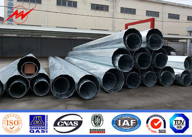 قطب فولادی گالوانیزه استاندارد 75ft NGCP فیلیپین با ضخامت های 4-5 میلی متر