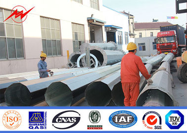 90FT 2 Segements Plough Electric Plate Electric Grial، Monopole Pol Galvanized