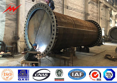 8 طرف 5kn بار 14 متر فولادی قطب قدرت دفن نوع گالوانیزه استاندارد