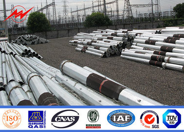 قطب برق فولادی گالوانیزه گرم 30ft 35ft به خط انتقال