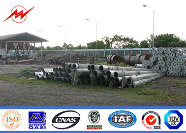قطب برقی 3 میلی متر ضخامت 40ft 500KG Gr65 ، قطب های انتقال برق