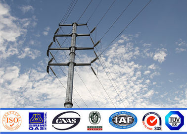 قطب برق 70FT 94FT 120FT خط انتقال قدرت 12 اندازه برای ساخت و ساز