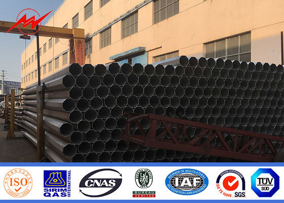 قطب توبولار فولادی با قدرت 10kv ~ 550kv برای پروژه خط انتقال