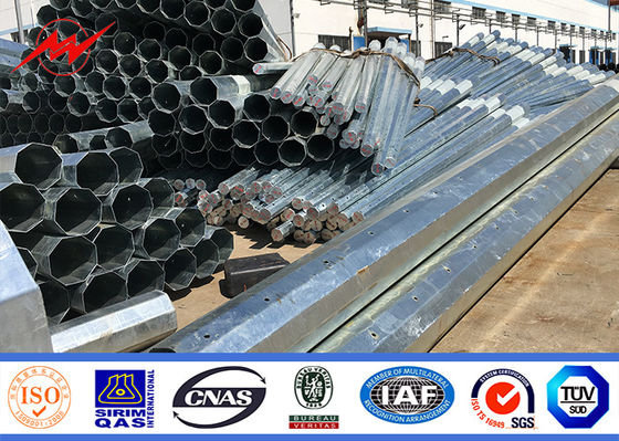 قطب برقی خیابان گالوانیزه گرم Dip با بازوی روشنایی منحنی 3M