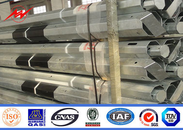 قطبهای برق شهری 9M 3.8mm با FRP ، 150 250 450 500kg بار