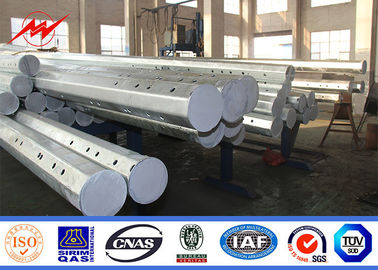27.5m 60KN GR65 ابزار قدرت مواد قطبهای قدرت انتقال 45ft 50ft ارتفاع