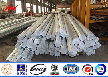 27.5m 60KN GR65 ابزار قدرت مواد قطبهای قدرت انتقال 45ft 50ft ارتفاع