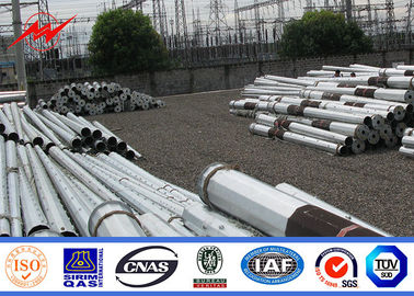 قطبهای برق شهری گالوانیزه 9 متر - 3kn برای خارج از خط توزیع برق