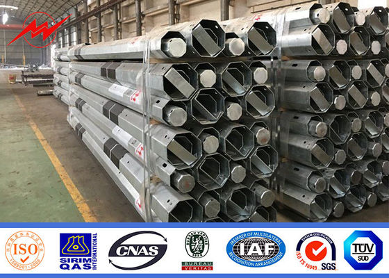 قطب های انتقال قدرت 11M کلاس 3 آفریقا AWS D1.1 قطب فلزی گالوانیزه