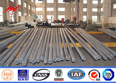 نوع ب 1250KG نرم افزار فولادی قطب 50ft ارتفاع Gr50 سطح قیر مواد