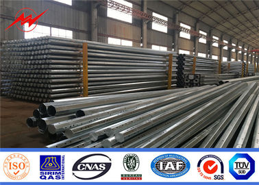 نوع ب 1250KG نرم افزار فولادی قطب 50ft ارتفاع Gr50 سطح قیر مواد