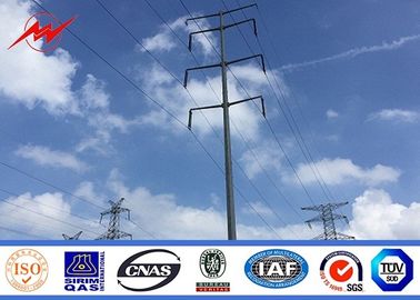 نوع ب 1250KG نرم افزار فولادی قطب 50ft ارتفاع Gr50 سطح قیر مواد