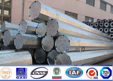 طراحی ارتباطات موبایل برج مونو استیل فولادی 36M 24KN HDG 36M