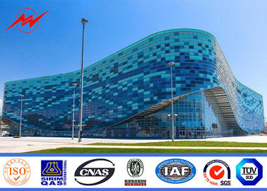 پارکینگ سبک چند ضلعی (Polygonal High Mast Polone) با سیستم بلند کردن و بلند کردن سیستم بالابر