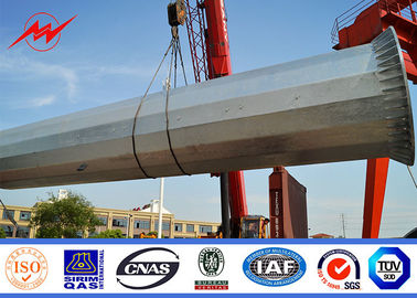 قطب های انتقال قدرت چند جانبه 90ft 100ft / قطب های توزیع برق ISO