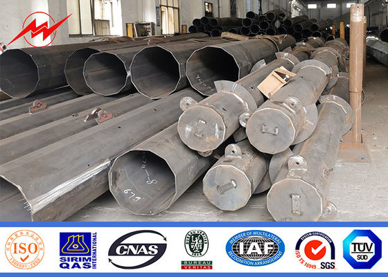 10m 400dan 650dan 800dan 355n / Mm2 قطب لوله فولادی