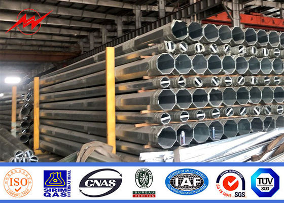 قطب های انتقال فولاد ضخامت 11.8 متر 5 میلی متر گالوانیزه گرم