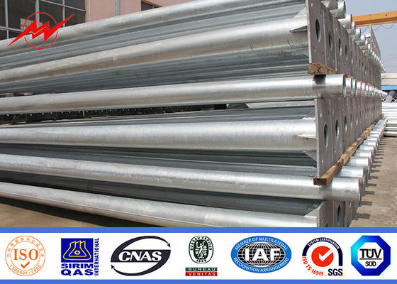 تیرهای چراغ خیابانی تک / دو بازویی 12 متری 10 متری 8 متری 6 متری Conoid