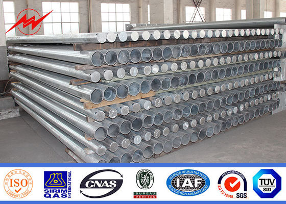 دور 5 متر 8 متر 9 متر Q235 قطب نور خیابان هشت ضلعی