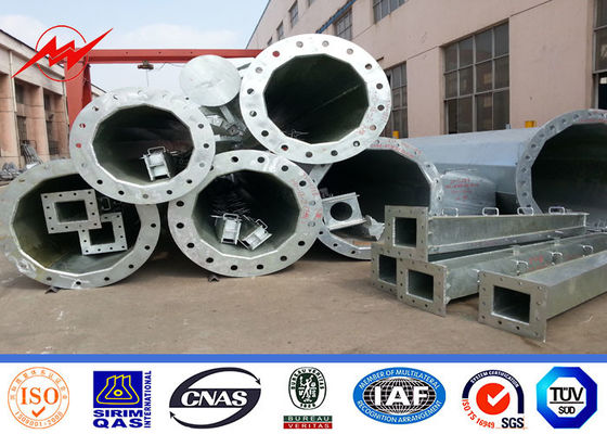 قطب گالوانیزه گرم 69 KV Q345 NEA استاندارد 86um
