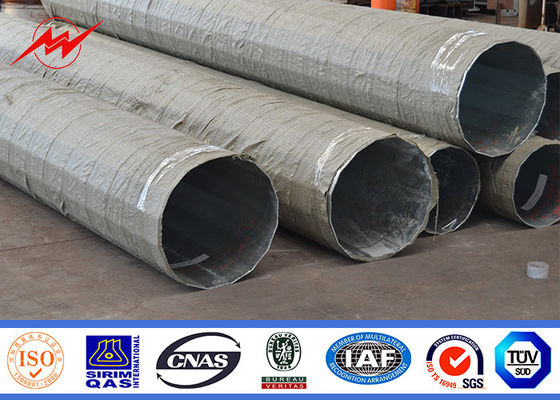 قطب لوله ای فولادی گالوانیزه Polygon 12m ASTM A123 69KV