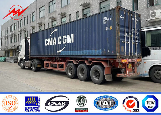 قطب ابزار فولادی 16m 345Mpa برای خط توزیع