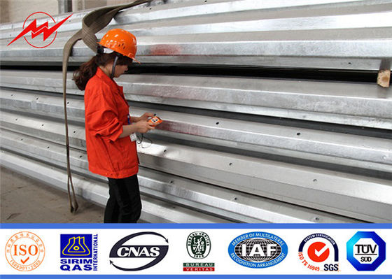 قطر فلزی گالوانیزه مخروطی 30ft Astm A572 Gr50 ضخامت 1 میلی متر